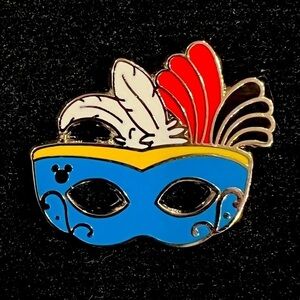 Disney Hidden Mickey Pin 2020 Disneyland Resort Carnevale Masks - Donald Duck